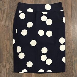 Banana Republic Sloan Pencil Skirt - Black & White, Size 0, New With Tag!